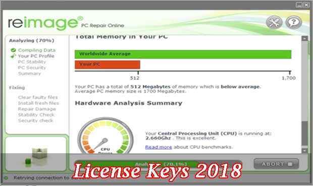 License key for reimage 1.8.7.4